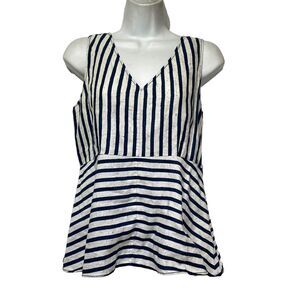 rivet thread sleeveless blouse Size 4